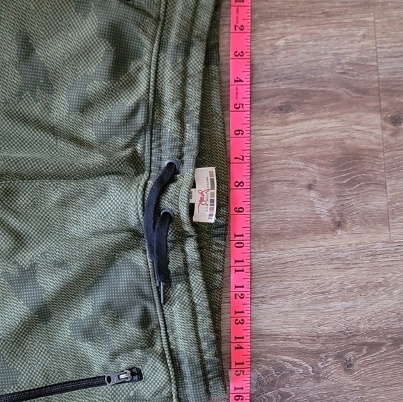 Jogger Pants Army Green Camo Size M Men #709 - Picture 11 of 14
